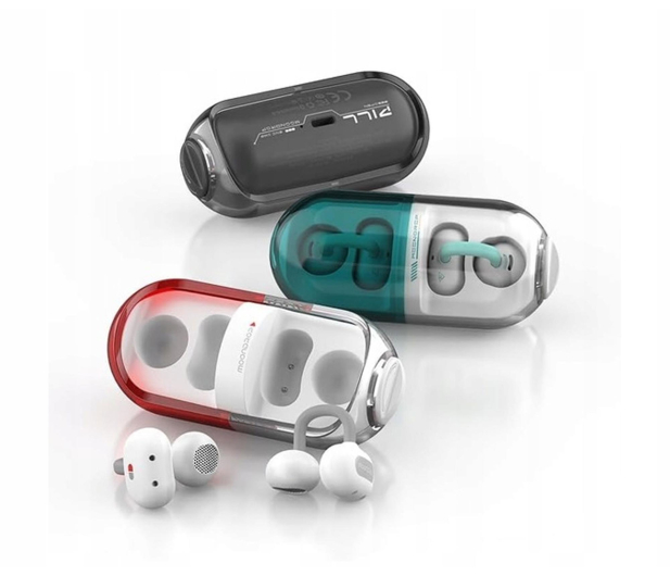 Moondrop Pill red AI ENC HI-FI Bluetooth - 1474175 - zdjęcie 5